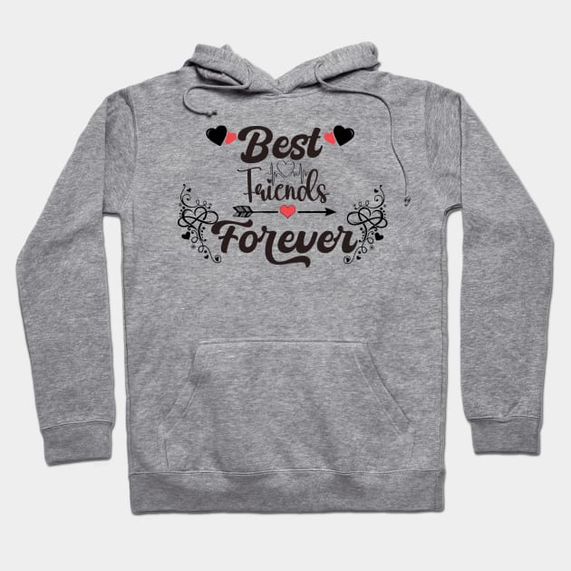 Best Friends Forever Hoodie by He&She